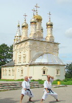 Bernhard Keller und Andrej Tsyganov in Moskau